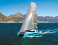 Balance 442: The smallest model from the South African brand has a sporty design with slim hulls and centreboards. Convertible interior. Expensive. Length 13.50 m; width 7.60 m; weight 11.8 tonnes; from 920,400 euros; YACHT test: to follow