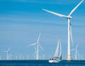 There are still only a few wind turbines turning at sea, which are an obstacle for sailors. But there will be more - much more!