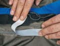 Taping seams: Small holes and thus leaks occur at every seam due to the pinholes - taping helps. After the repair or if the tape has come off: The special adhesive tape can be reapplied with suitable equipment and the problem is solved