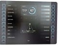 Digital control panel with large display: Nereide 3