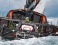 Norbert Sedlacek Koch mit seinem Imoca beim Start vor Les Sables-d’Olonne 2022