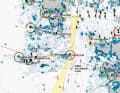 The colour scheme of the Orca nautical charts is reduced, but the sea marks are all the easier to recognise