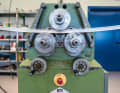 Pfeiffer bends aluminium rails for self-tacking jibs to the desired radius. In Bavaria's heyday, 3.6 kilometres of rail ran through the factory - every week