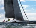 "Black Marlin" in cruising mode. On 15 September, the boat starts again in the Silverrudder