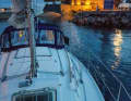 At the finish: the Sunbeam in front of Christiansholm Fortress in Kristiansand, Norway