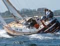 Das Boot: Für die Global Solo Challenge hat Hympendahl eine Comfortina 38 von 1989 angeschafft. Die sportliche Fahrtenyacht will er nun für den Nonstop-Törn refitten