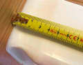 The gap dimensions are too large in some corners - or as here 40 mm wide laminated with Sikaflex