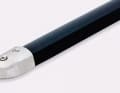 The Click series from Wilks is one of the most discreet plastic skirting boards. The screw connection is only visible on the end caps