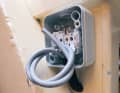 Unlike at home, you pull a separate cable to each socket on board. It is only allowed to continue if the sockets are less than two metres apart