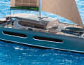 His latest project: a sustainably manufactured aluminium catamaran