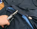 Close the gap: The damaged part is closed with flat-nose pliers and a little dexterity