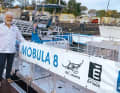 In spring 2023, Bourgnon presented a smaller version, the "Mobula 8".