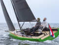 She can do something: the little Saffier has no problems with wind and waves. The ship sails stiffly on all courses and reacts obediently