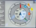 Rudimentary: Only approach courses, wind shifts are not displayed. The strength of the current is not indicated