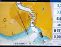 The obstacle warning also recognises shallow water areas and navigation marks - but only if they are shown on the map