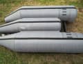 Special case EZ Raft: The lightest dinghy in the test looks more like a trimaran. This means there is no cockpit, but also no puddles of water
