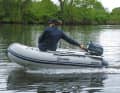 The heaviest boat in the test takes a while, but then glides at 20.8 kilometres per hour