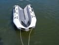 5.3 kilograms of drag is a lot, but the wake is very decent