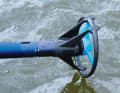 The prop is protected by a ring, ideal for shallow water and for beaching