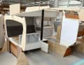 Dehler 30 OD. Soprattutto quando lo spazio è limitato e un cantiere osa sperimentare qualcosa di nuovo in termini di design, i modelli possono salvaguardare le decisioni di progettazione.