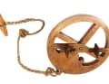 The astrolabe was one of the first tools for determining the sun's angle of elevation
