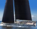The powerful rig is positioned far aft. This means that the self-tacking jib is still large enough even for light Mediterranean conditions