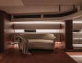 The Y8 offers a warm and pleasant feeling of space with plenty of comfort, based on a palette of beige, brown and wood colours.