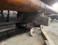 The main mast of the "Zuversicht" before being transported away