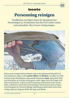 Guide 22: Persenning reinigen
