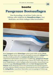 DIY 28: Auflagen