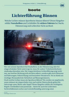 Navigation 8: Lichterführung Binnen