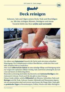 Guide 29: Deckreinigung