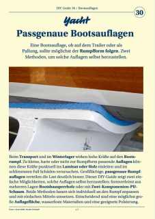 DIY 30: Auflagen