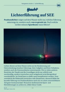 Navigation 6: Lichterführung auf See