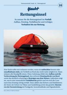 Seemannschaft 10: Rettungsinseln