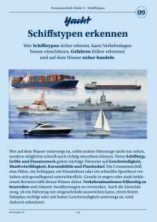 Seemannschaft 9: Schiffstypen
