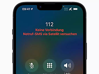 Wie das iPhone 14 auch auf See per Satellit Hilfe rufen kann