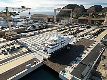 4300 Tonnen Schiffslift für MB92 La Ciotat