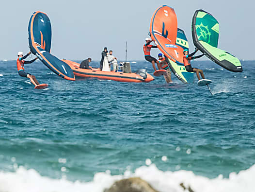 Wingfoil World Cup Lanzarote - Galea und Suardiaz siegen im Surf-Race