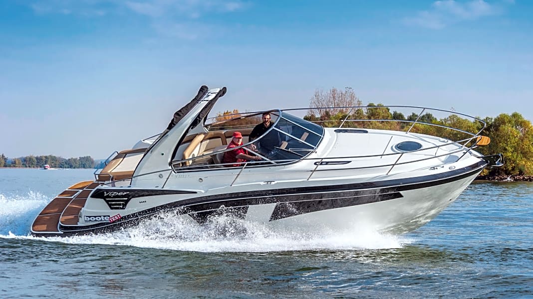 Test Viper V 323 S Schlangenlinie BOOTE