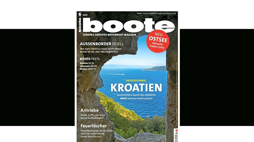 Das neue BOOTE-Magazin 06/2022 ist da!