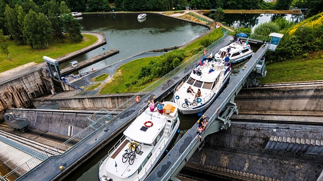Revier: Rhein-Marne-Kanal - Kanalarbeit | BOOTE