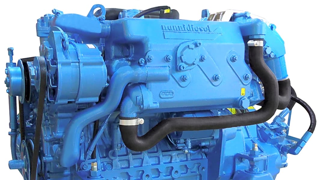 Dieselmotor: Nanni N4.80 - Vierventiltechnik und Turbolader