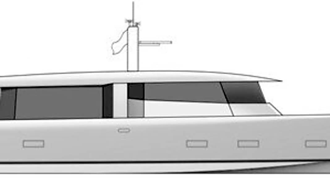 Motoryacht-Neubau von Baltic Yachts