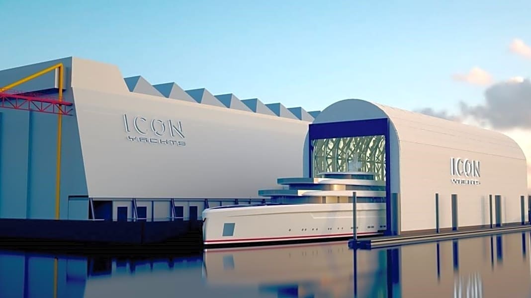 Neues Schwimmdock für Icon Yachts