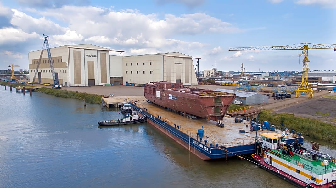 Oceanco nimmt neue Werft in Betrieb