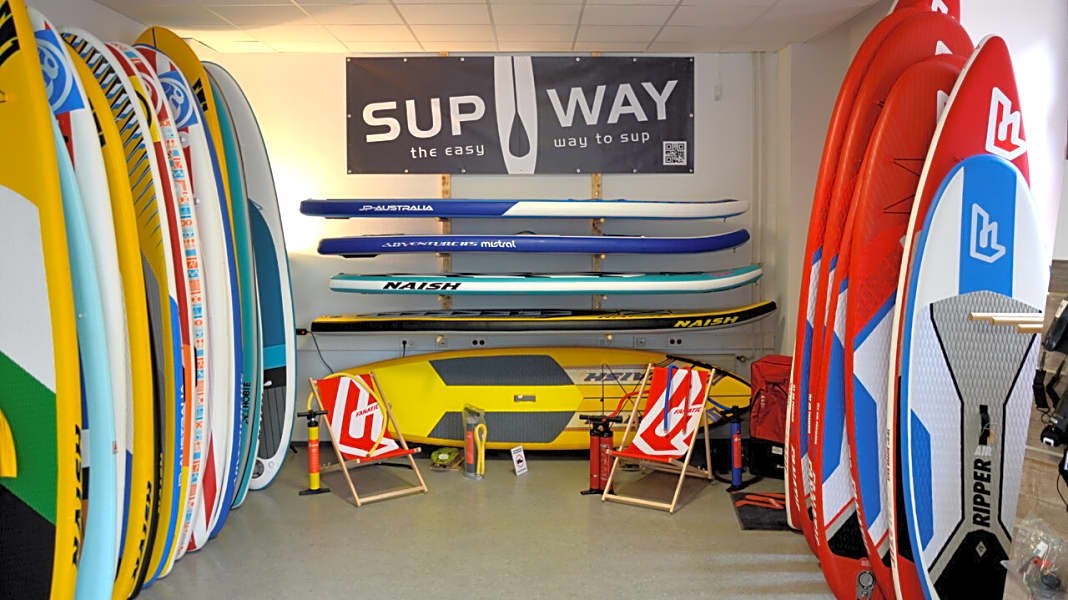 SUPWAY SUP Store für Inflatables in Hamburg SUP