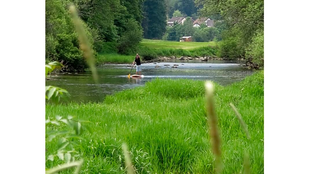SUP Flusstouren in Süddeutschland