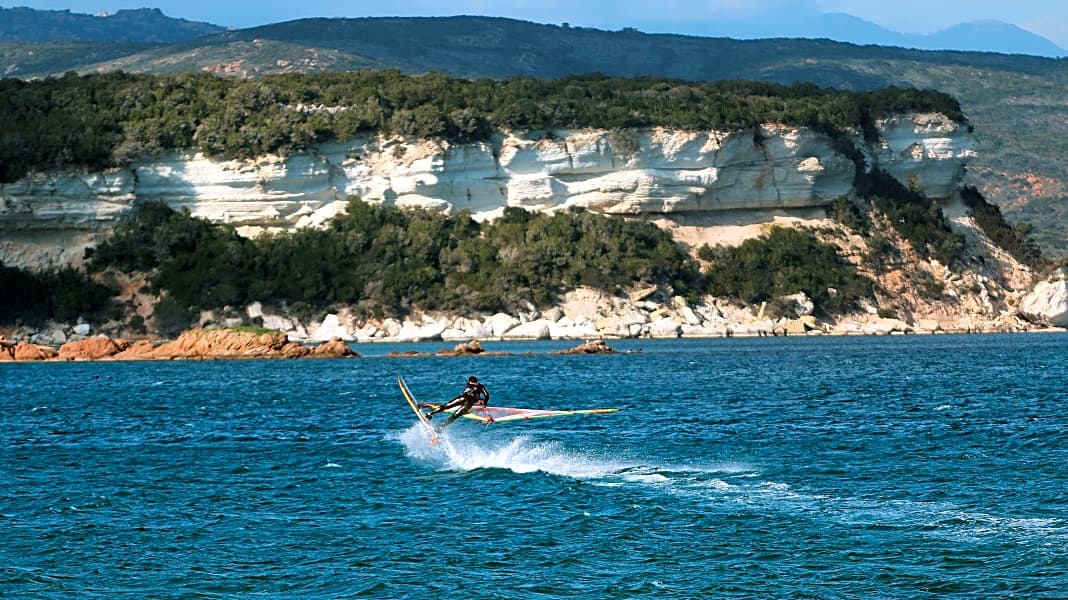 Korsika Süd - die besten Windsurf-Spots im Überblick