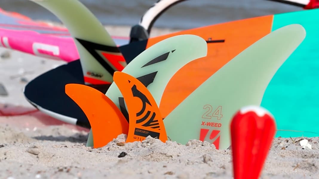 Singlefin, Thruster, Seegras – so findest du die richtige Finnenlänge für dein Freestyle-Waveboard